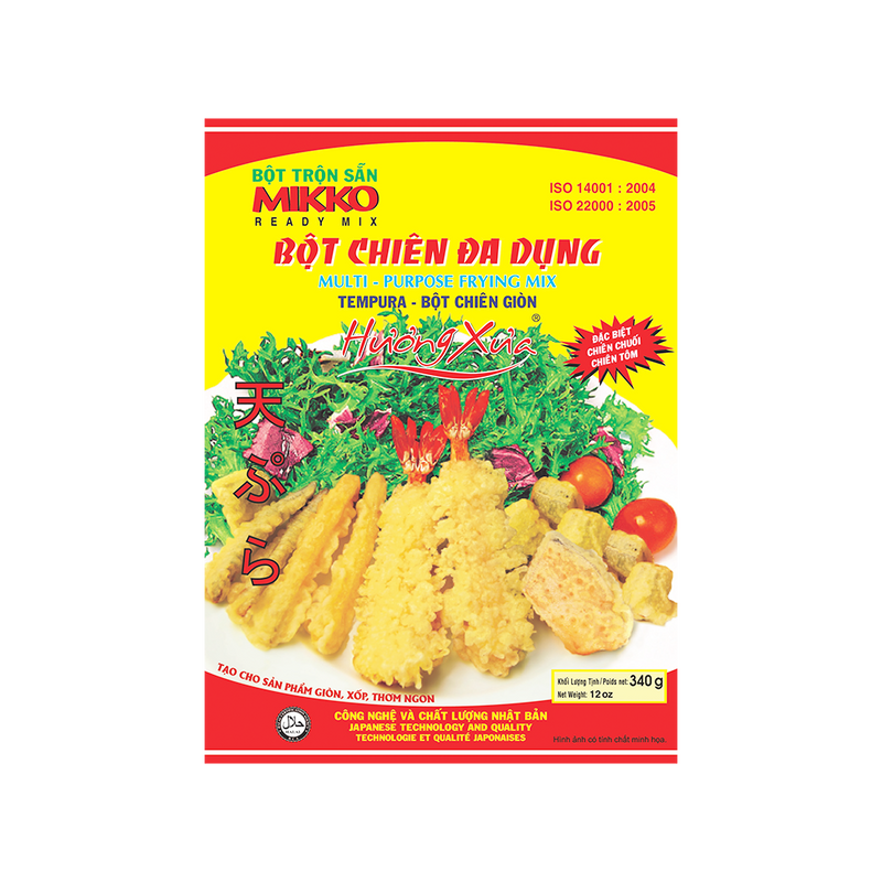 Mikko Multi Purpose Frying Mix 340gr (Case 40) - Longdan Official