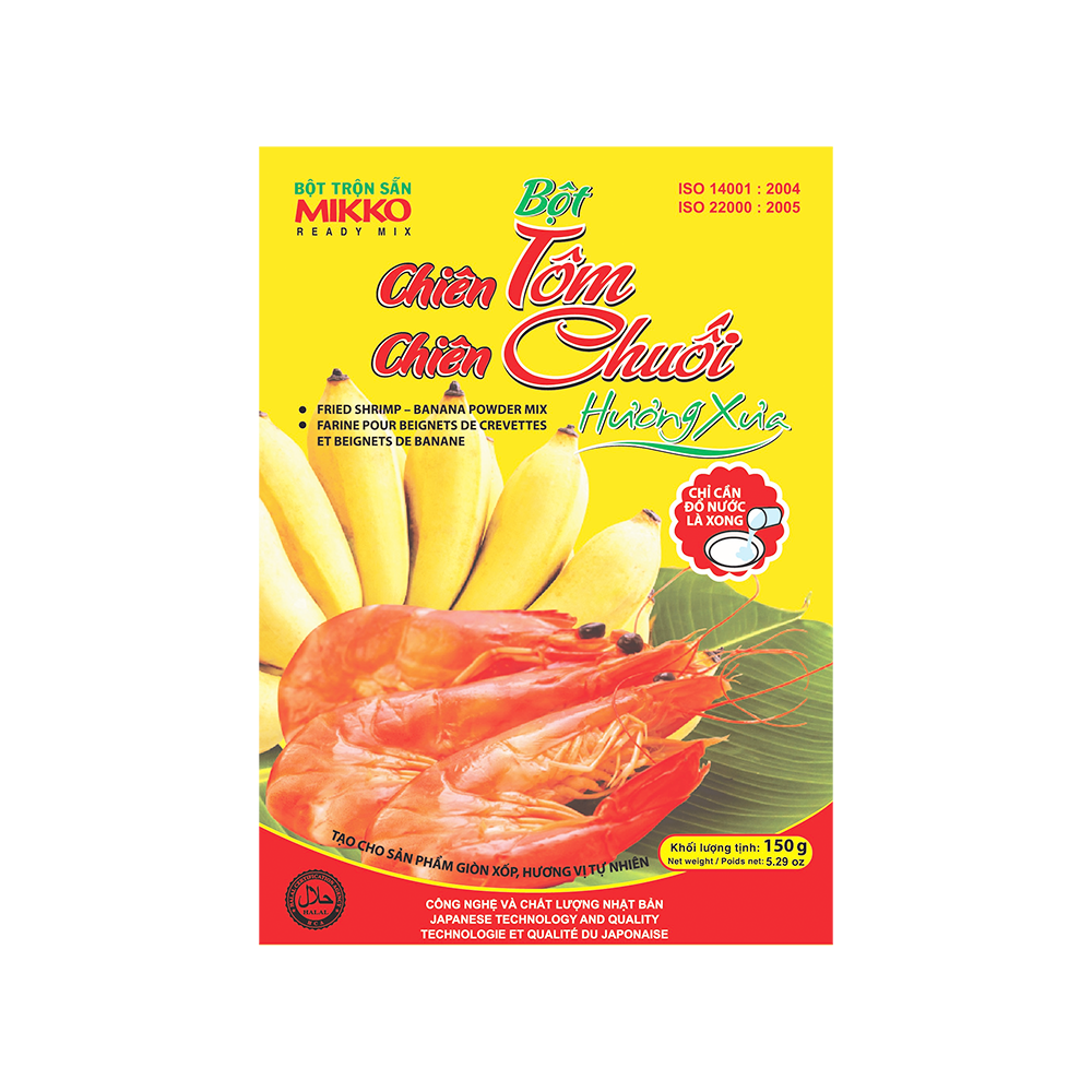 Mikko Fried Shrimp - Banana Powder Mix 150g