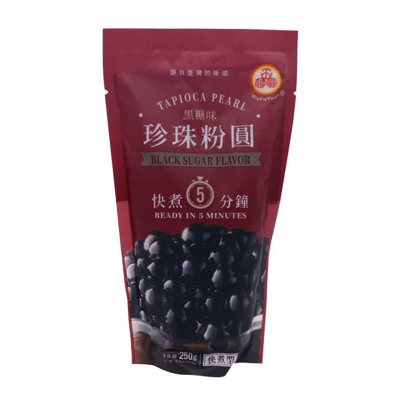 Wu Fu Yuan Tapioca Pearl Black 250g - Longdan Online Supermarket