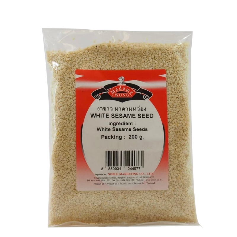 MADAME WONG White Sesame Seed 200g - Longdan Official Online Store