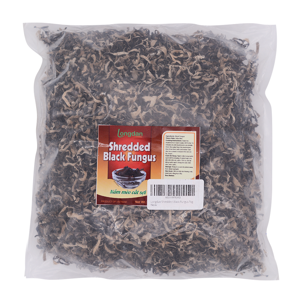 Longdan Shredded Black Fungus 1kg