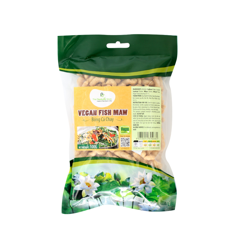 The Plantbase Store Vegan Fish Maw 100g (Case 30) - Longdan Official