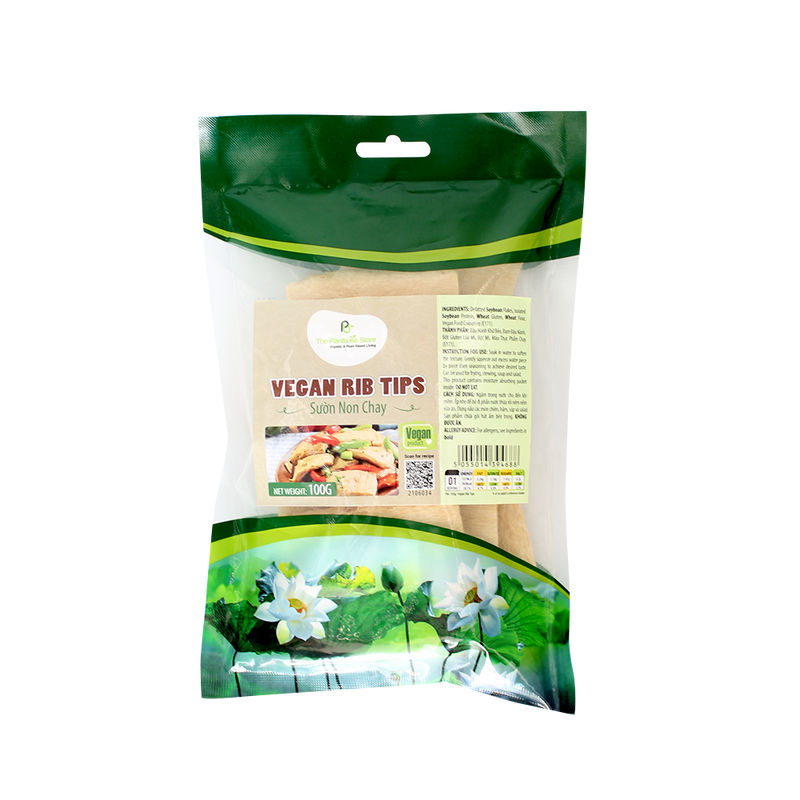 The Plantbase Store Vegan Rib Tips 100g (Case 30) - Longdan Official