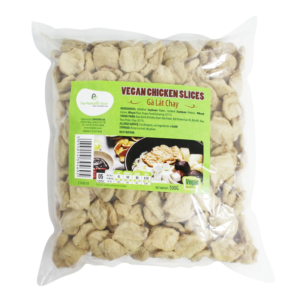 The Plantbase Store Vegan Chicken Slices 500g (Case 20) - Longdan Official