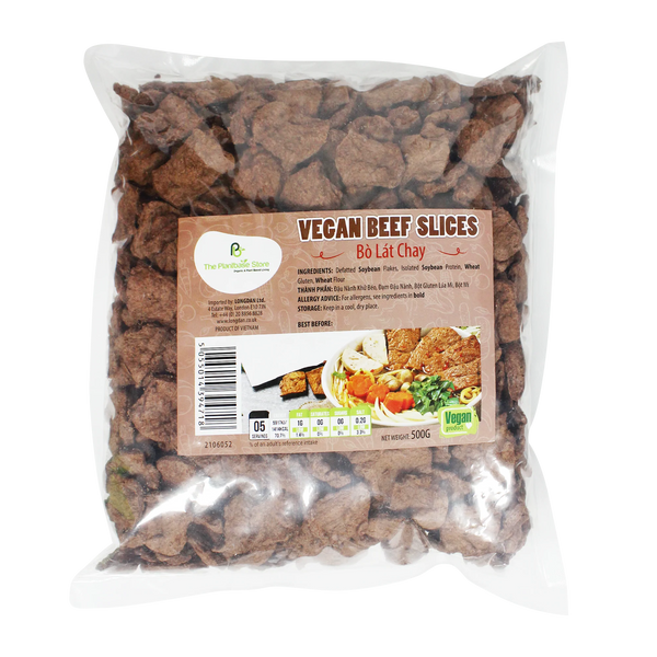 The Plantbase Store Vegan Beef Slices 500g (Case 20) - Longdan Official