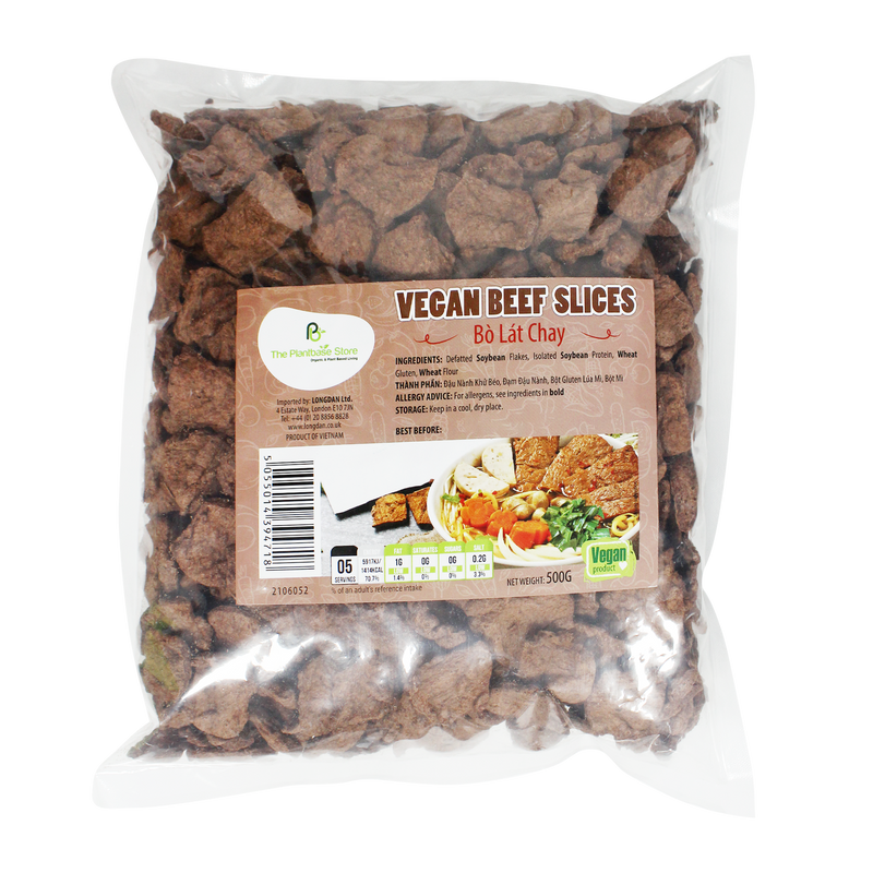 The Plantbase Store Vegan Beef Slices 500g - Longdan Online Supermarket