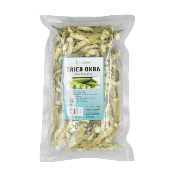 Longdan Dried Okra 100g - Longdan Online Supermarket