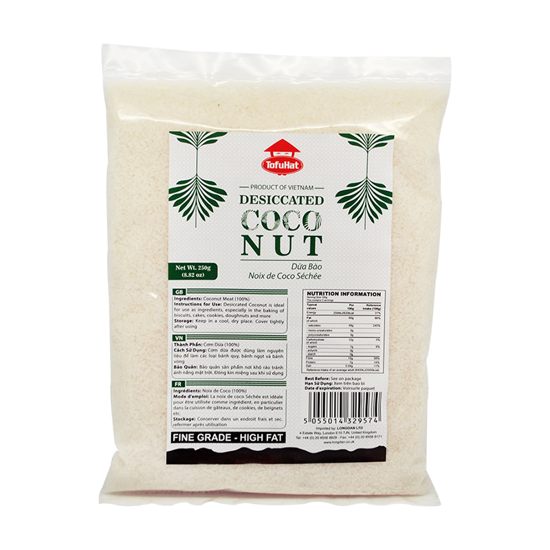 Tofuhat Desiccated Coconut 250G - Longdan Online Supermarket