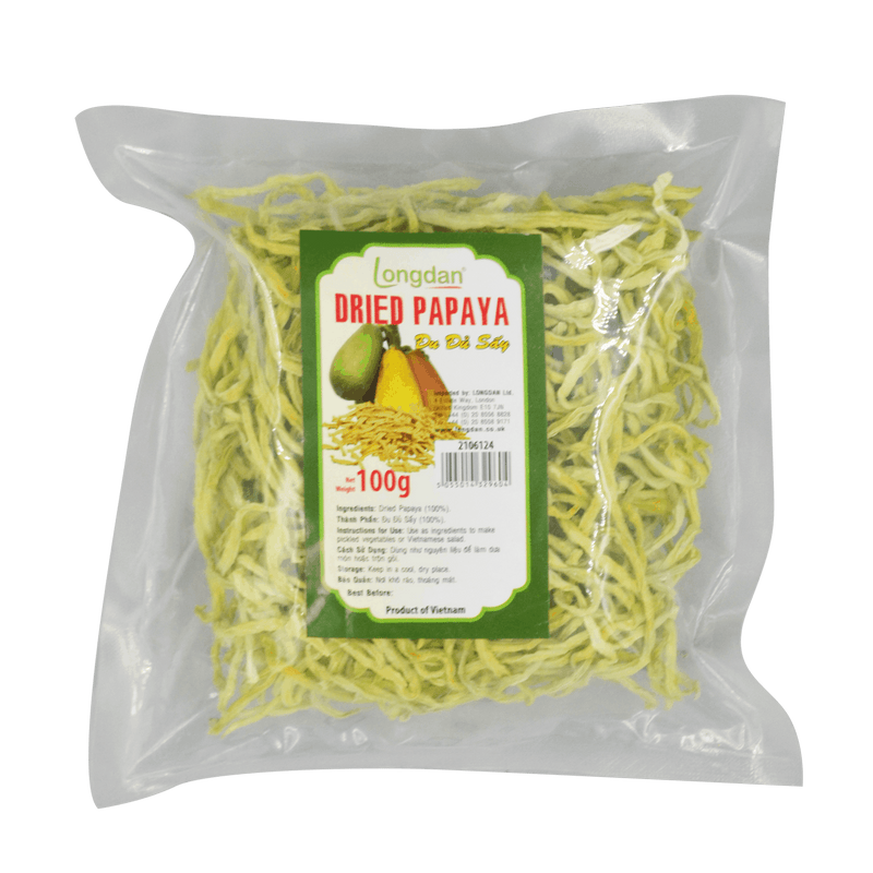 Longdan Dried Papaya 100G