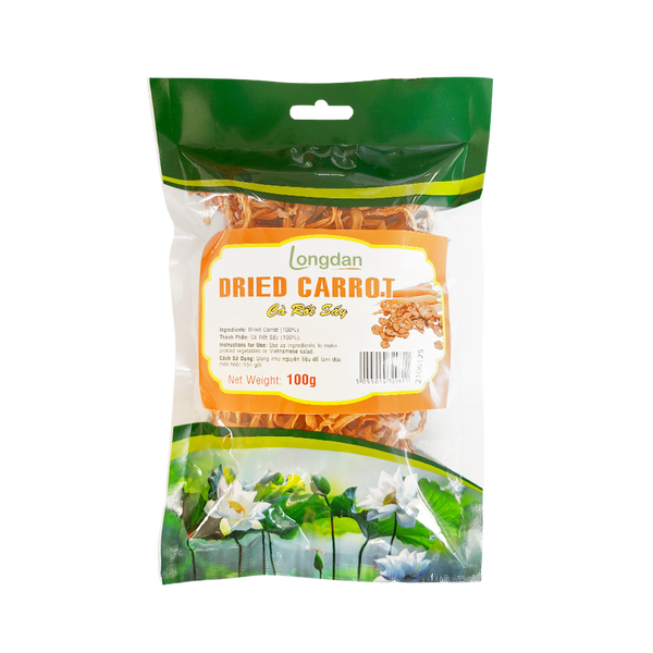 Longdan Dried Carrot 100g