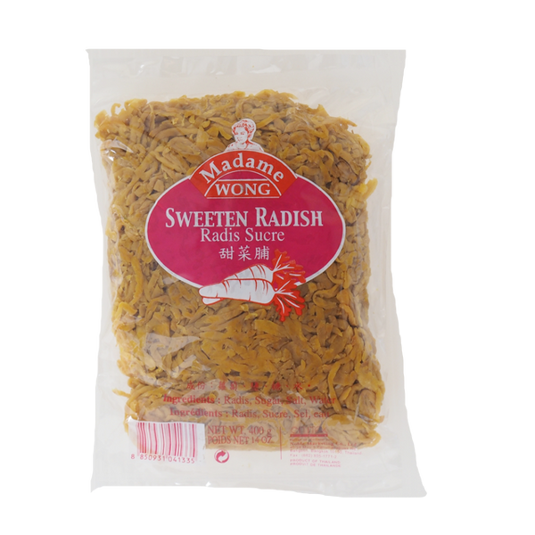 MADAME WONG Sweet Radish (Stripes) 400g - Longdan Official Online Store