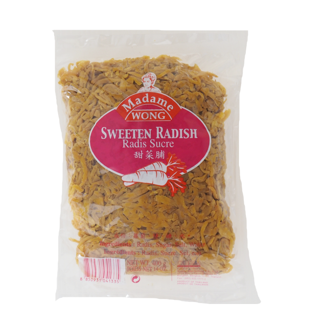 MADAME WONG Sweet Radish (Stripes) 400g - Longdan Official Online Store