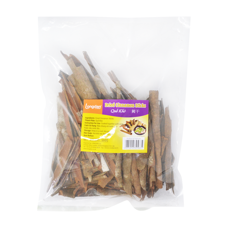 Longdan Dried Cinnamon Sticks 500g - Longdan Online Supermarket