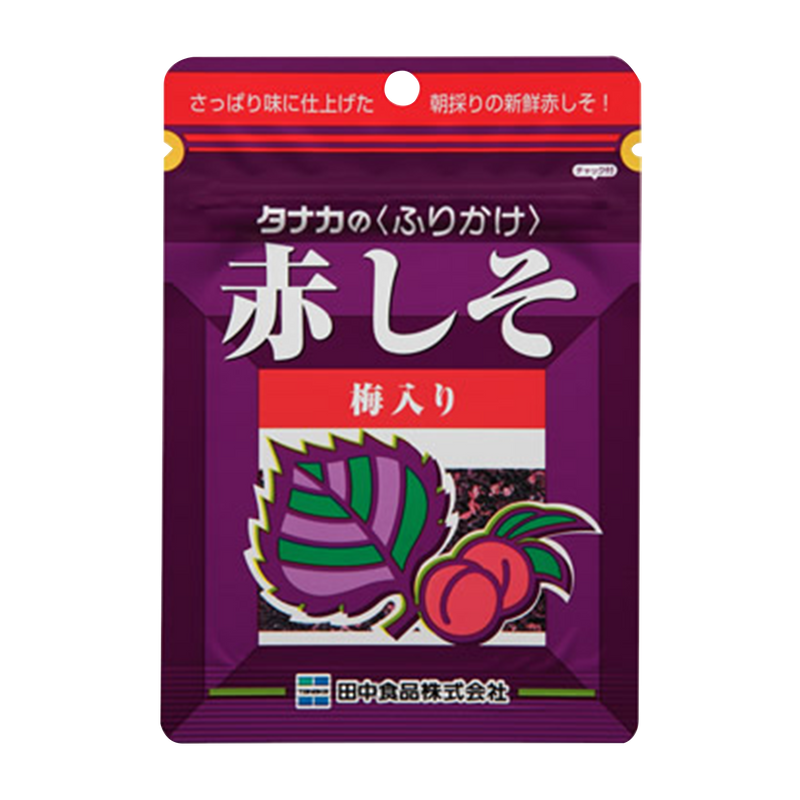 Tanaka Shokuhin Red Perilla With Plum Furikake 18g - Longdan Online Supermarket