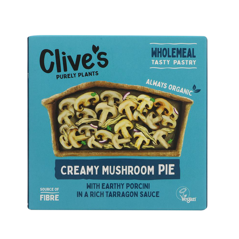 CLIVE'S Creamy Mushroom Pie 250g (Frozen) - Longdan Official