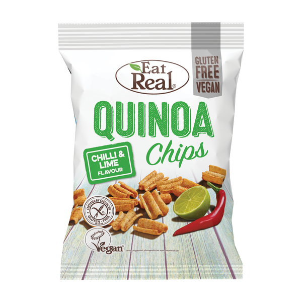 EAT REAL Quinoa Chilli & Lime Chips 30g - Longdan Online Supermarket