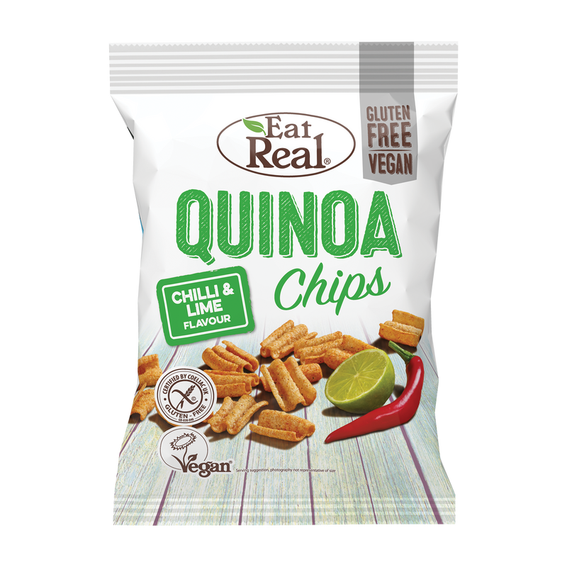 EAT REAL Quinoa Chilli & Lime Chips 30g - Longdan Online Supermarket