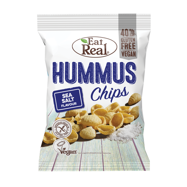 EAT REAL Hummus Sea Salted Chips 45g - Longdan Online Supermarket