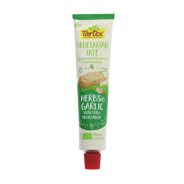 TARTEX Herb & Garlic Pate - Organic 200g - Longdan Online Supermarket