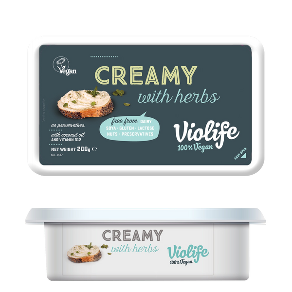 VIOLIFE Creamy Garlic & Herb 150g (Frozen) - Longdan Official