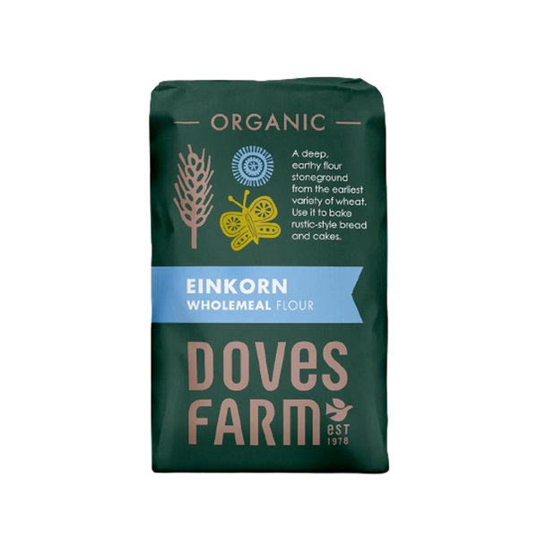 DOVES FARM Einkorn Wholemeal Flour (Stoneground) 1kg - Longdan Official