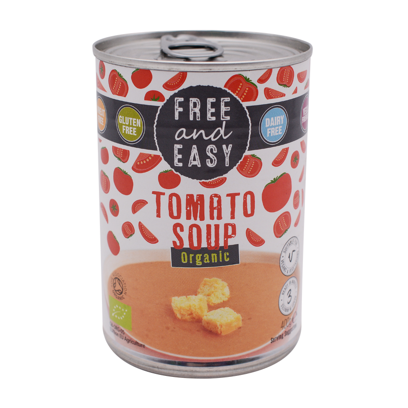 Free and Easy Organic Tomato Soup 400g - Longdan Online Supermarket