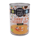Free and Easy Organic Carrot & Coconut Soup 400g - Longdan Online Supermarket
