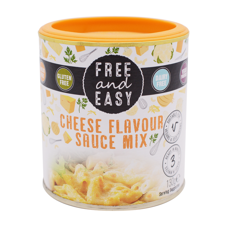 Free and Easy Organic Cheese Flavour Sauce Mix 130g - Longdan Online Supermarket
