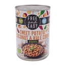 Free and Easy Organic Sweet Potato, Coconut & Kale Curry 400g - Longdan Online Supermarket