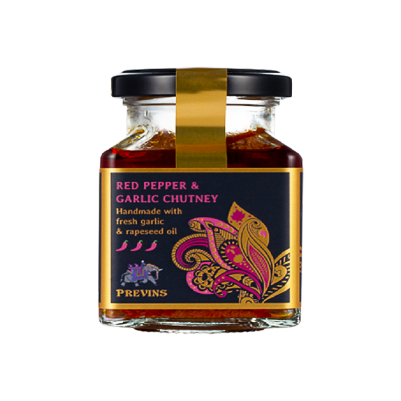 PREVINS Red Pepper & Garlic Chutney 175g - Longdan Official