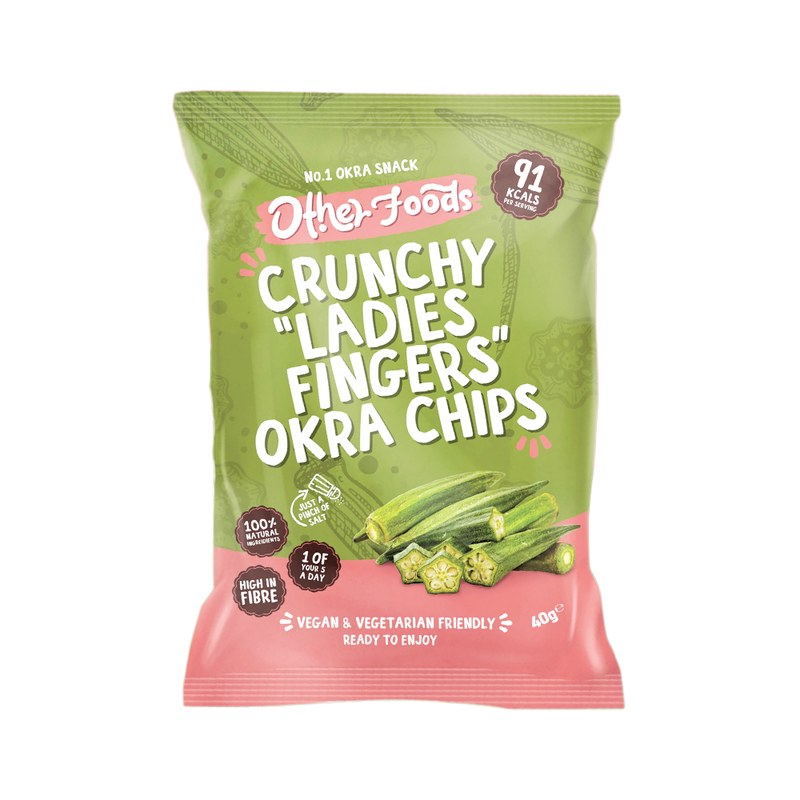 OTHER FOODS Crunchy Ladies Fingers Okra Chips 40g - Longdan Official