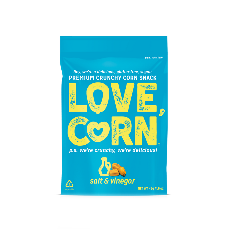 Love Corn Salt & Vinegar 45g - Longdan Online Supermarket