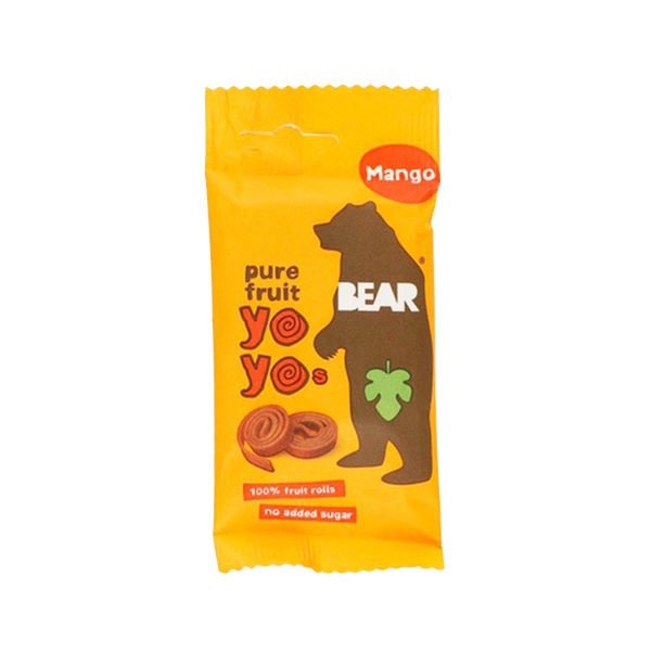 BEAR Yoyo Pure Fruit Rolls - Mango 20g - Longdan Official