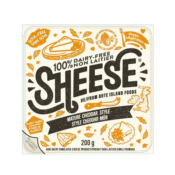 BUTE ISLAND FOODS Mature Cheddar Style 200g - Longdan Official
