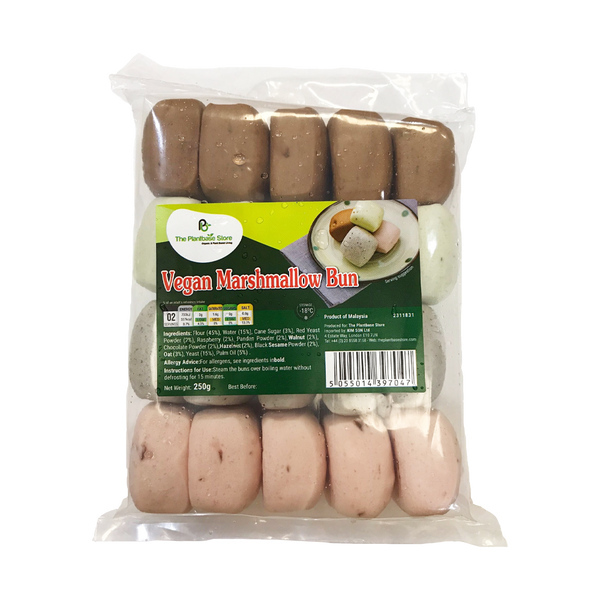 The Plantbase Store Vegan Marshmallow Bun 250g (Frozen) - Longdan Official Online Store