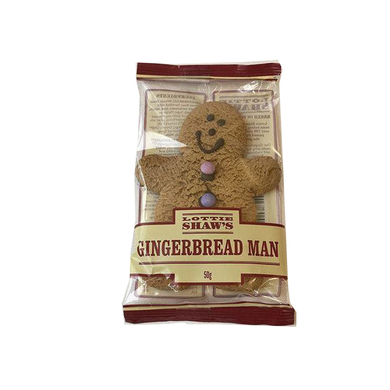 LOTTIE SHAW'S Vegan Gingerbread Man 50g