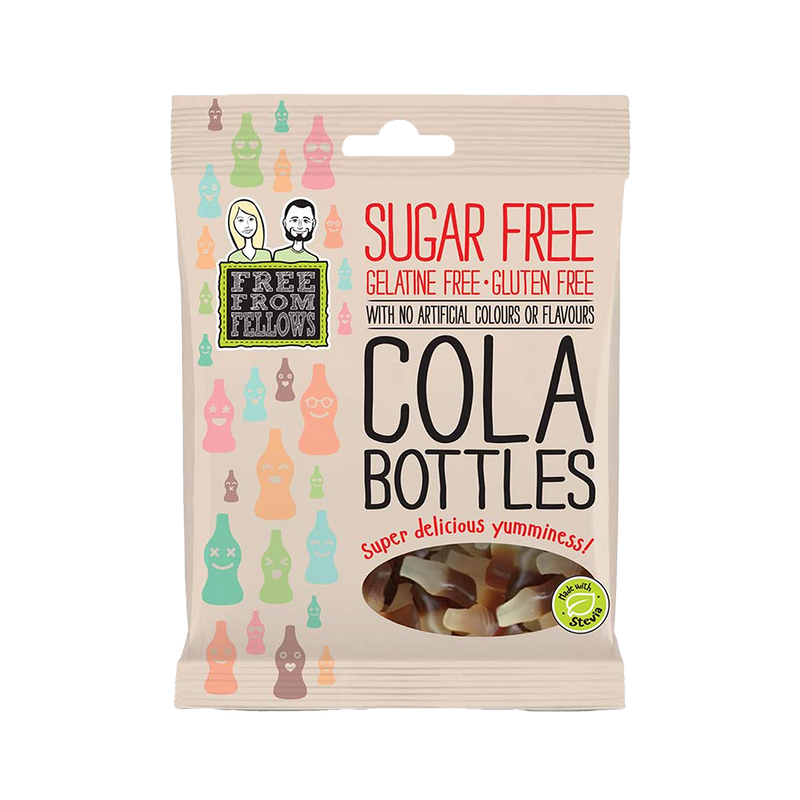 FREE FROM FELLOWS Cola Bottles 100g - Longdan Official