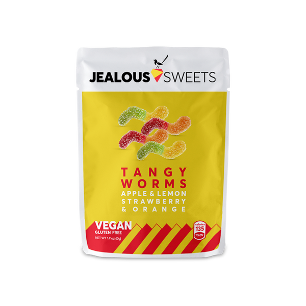 JEALOUS SWEETS Tangy Worms 40g