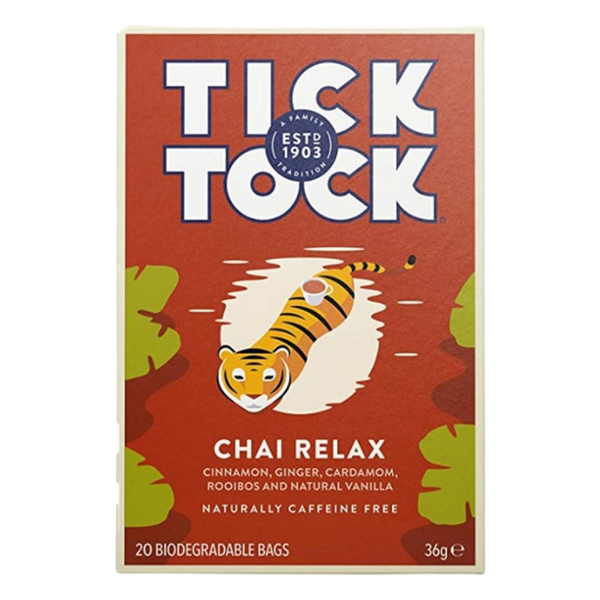 TICK TOCK Chai Relax 20 bags - Longdan Official