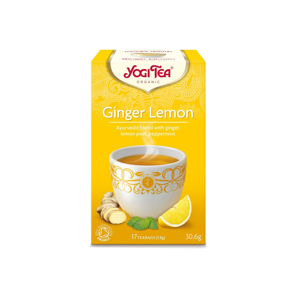 Yogi Tea Ginger Lemon Og 17 Bags 6261