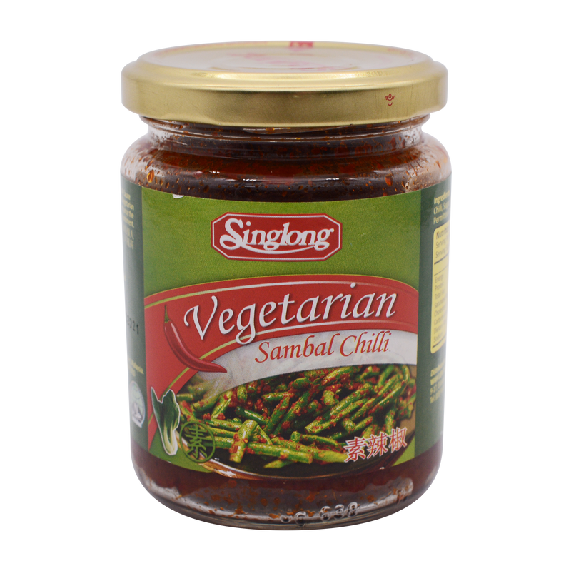 Sing Long Vegetarian Sambal Chilli 230g - Longdan Online Supermarket