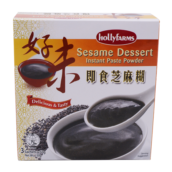 Hollyfarm Black Sesame Paste Powder 150g - Longdan Online Supermarket