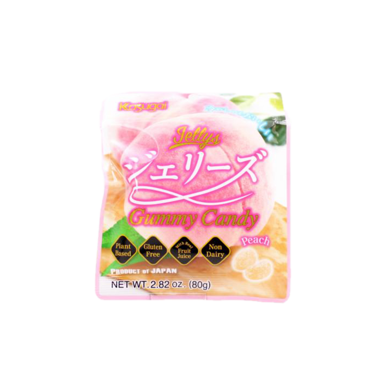 KASUGAI Jelly Peach 80g - Longdan Official Online Store