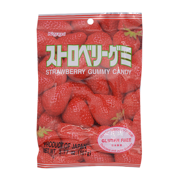 Kasugai Gummy Chews Strawberry 113g - Longdan Online Supermarket