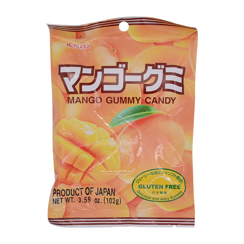 Kasugai Gummy Chews Mango 108g - Longdan Online Supermarket