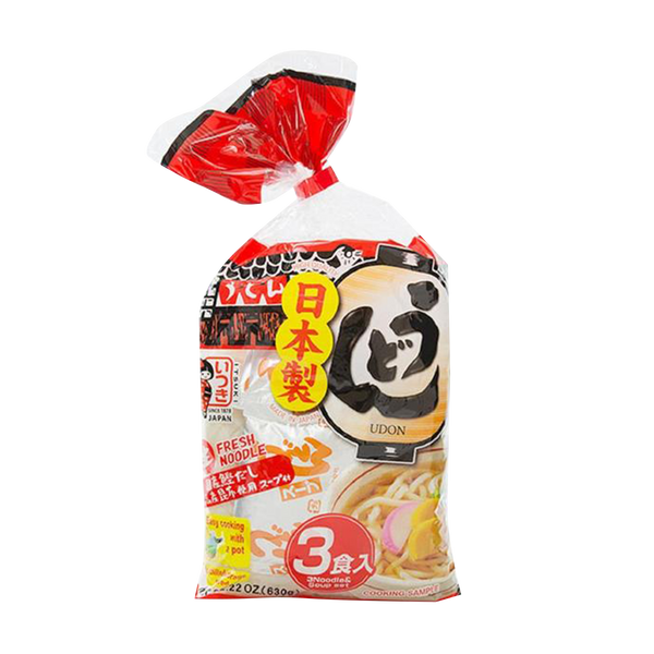 Itsuki 3P Udon With Soup 630g - Longdan Online Supermarket