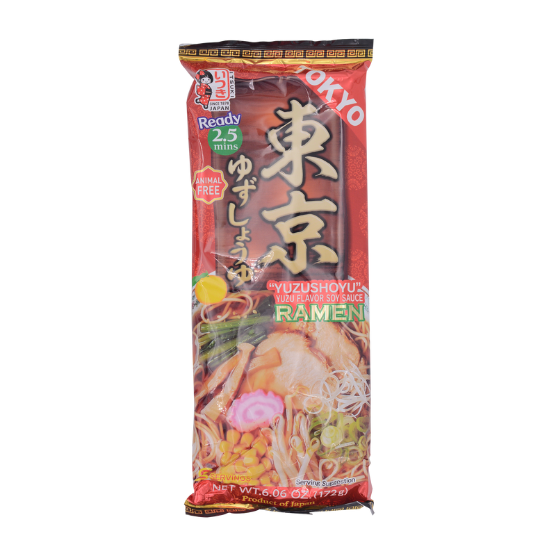 Itsuki Tokyo Yuzu Shoyu (Soya Sauce) Ramen 176g - Longdan Online Supermarket