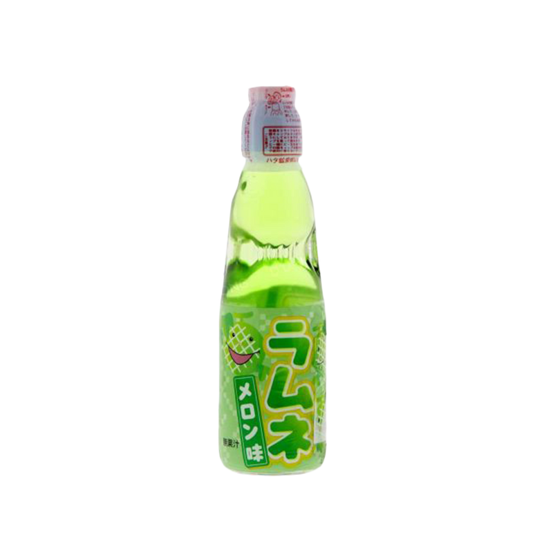 HATA KOSEN Bottle Ramune Melon 200Ml - Longdan Official Online Store