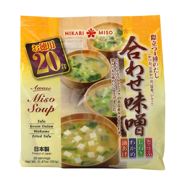Hikari Miso Instant Mix Awase 331g - Longdan Online Supermarket