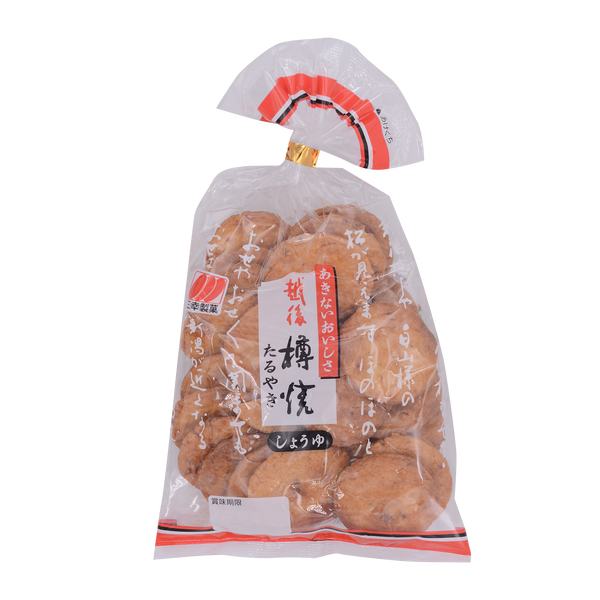 Sanko Seika Soy Sauce Flavour Echigo Taruyaki 111g - Longdan Online Supermarket